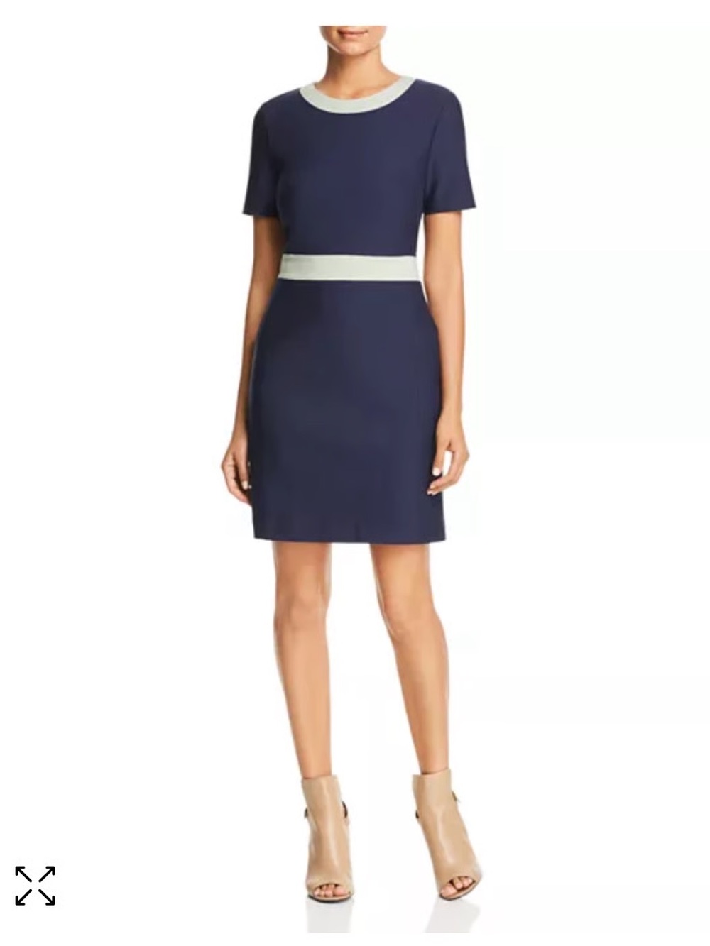 Tory Burch NWT Colorblock Ponte Dress